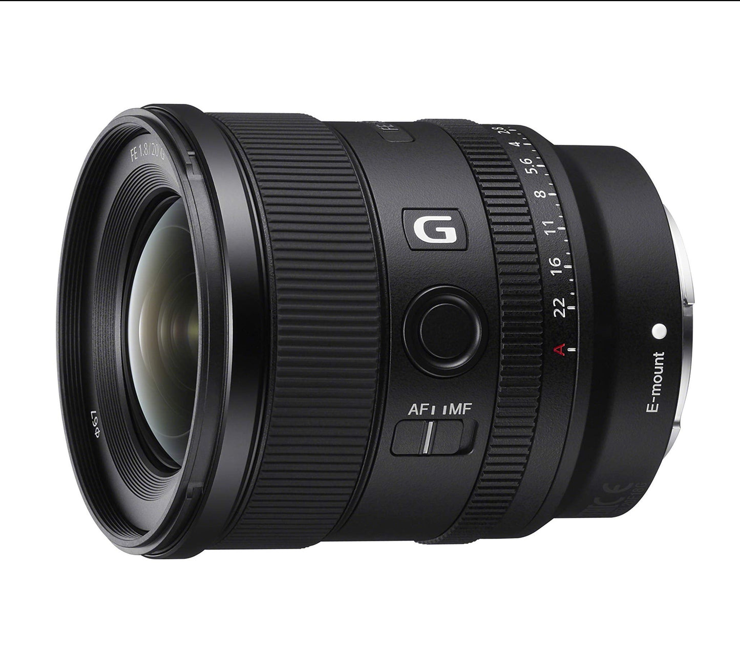 Sony FE 20mm F/1.8 G Ultra Wide Angle Prime