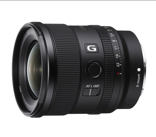 Sony FE 20mm F/1.8 G Ultra Wide Angle Prime